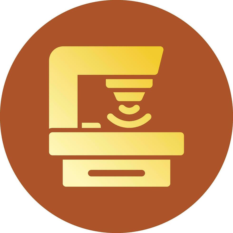 Radiotherapy Creative Icon Design vector