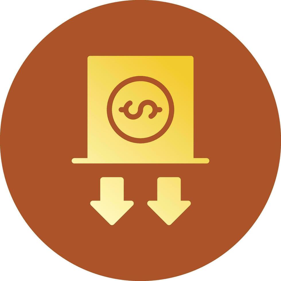 Deposit Creative Icon Design vector