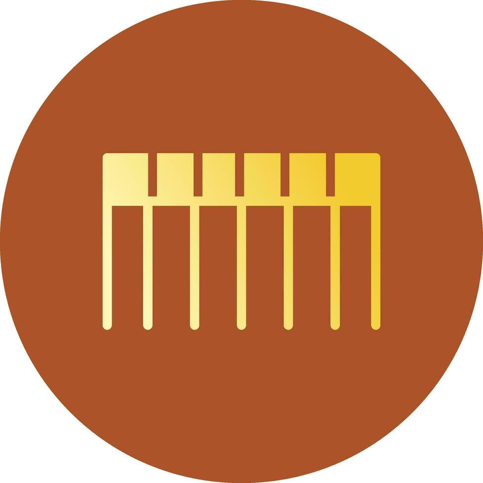 Comb Creative Icon Design vector