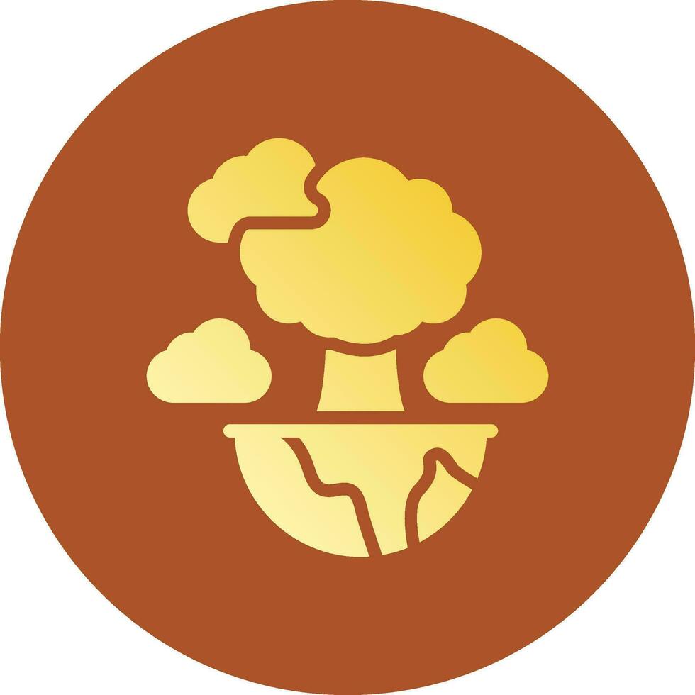 Green Planet Creative Icon Design vector