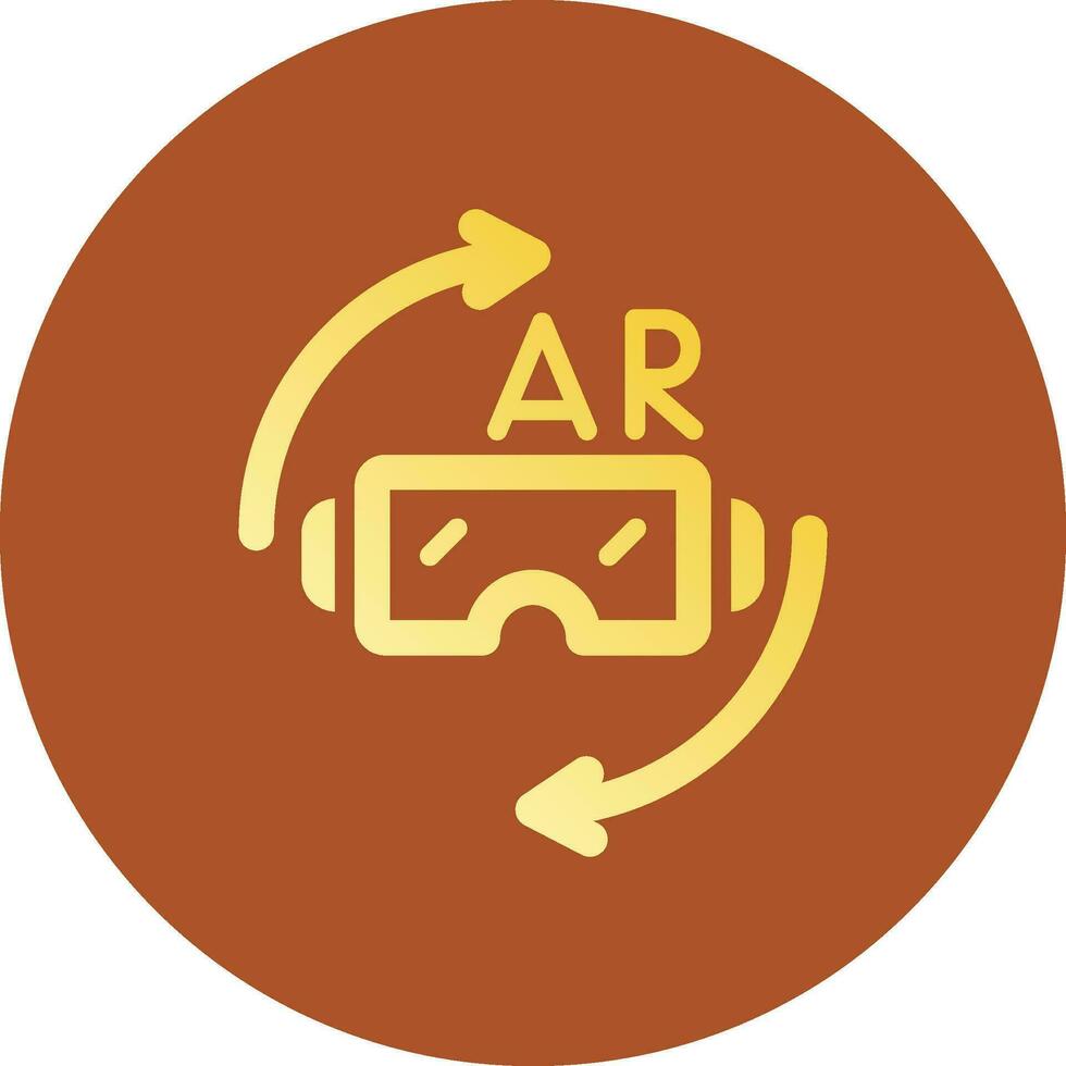 vr lentes creativo icono diseño vector