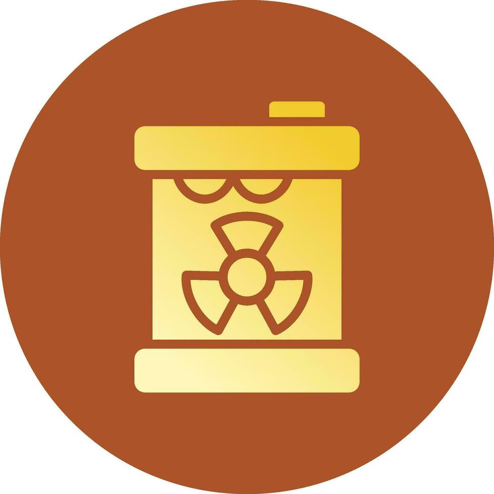 Toxic Waste Creative Icon Design vector