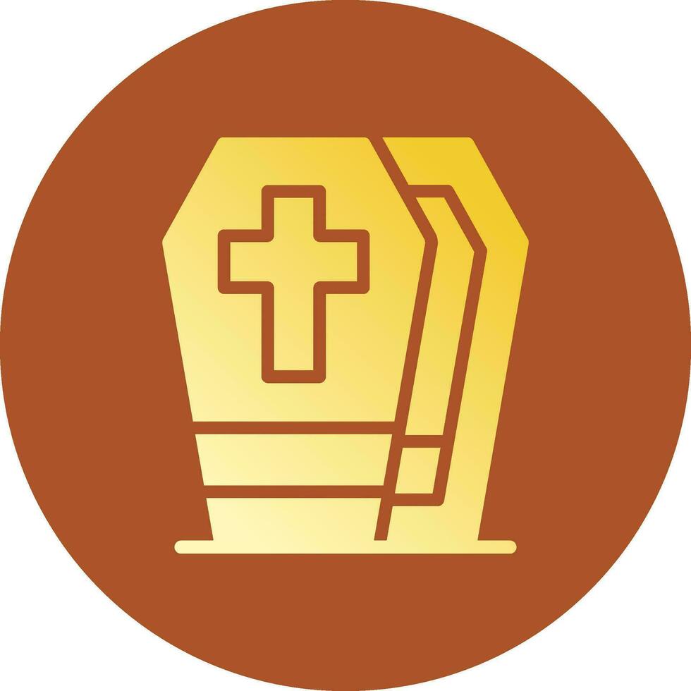 Coffin Creative Icon Design vector