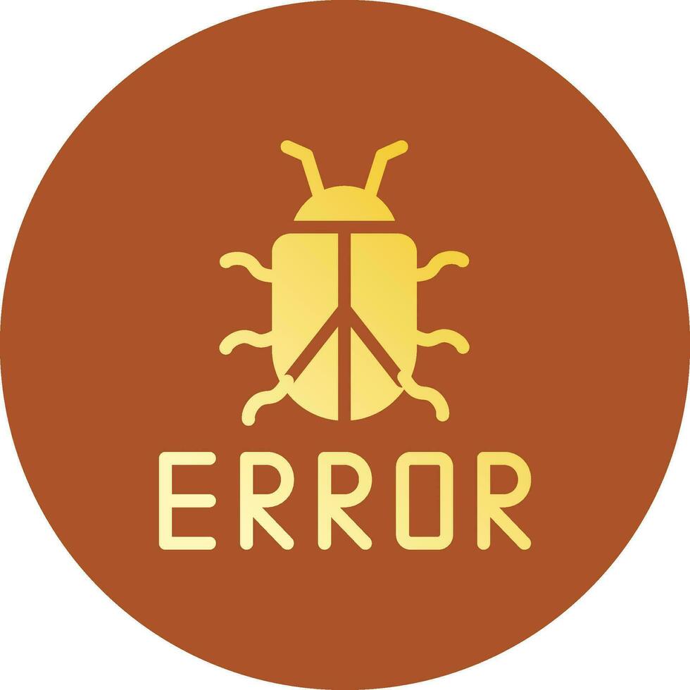 Bug Creative Icon Design vector