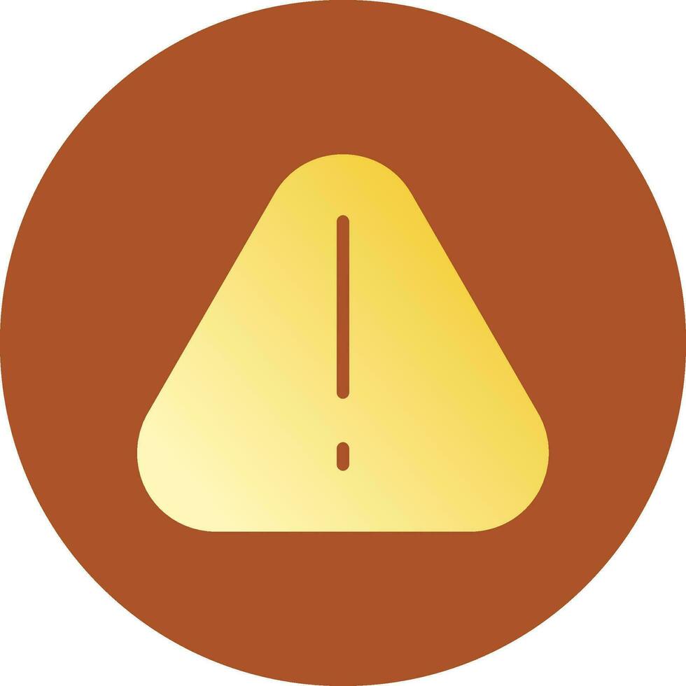 Warning Creative Icon Design vector