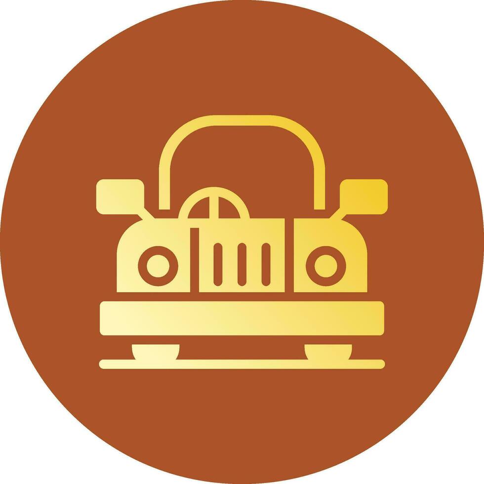 Wedding Car Creative Icon Design vector