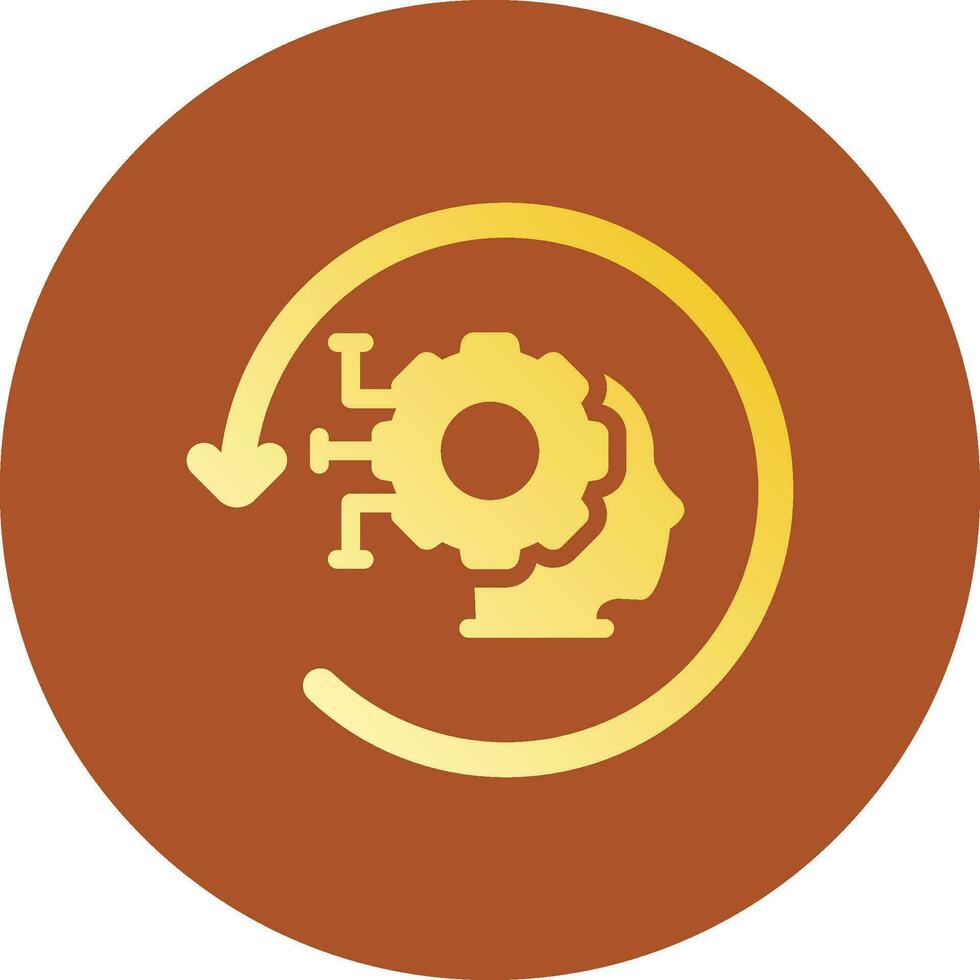 Reverse Engineering Creative Icon Design vector