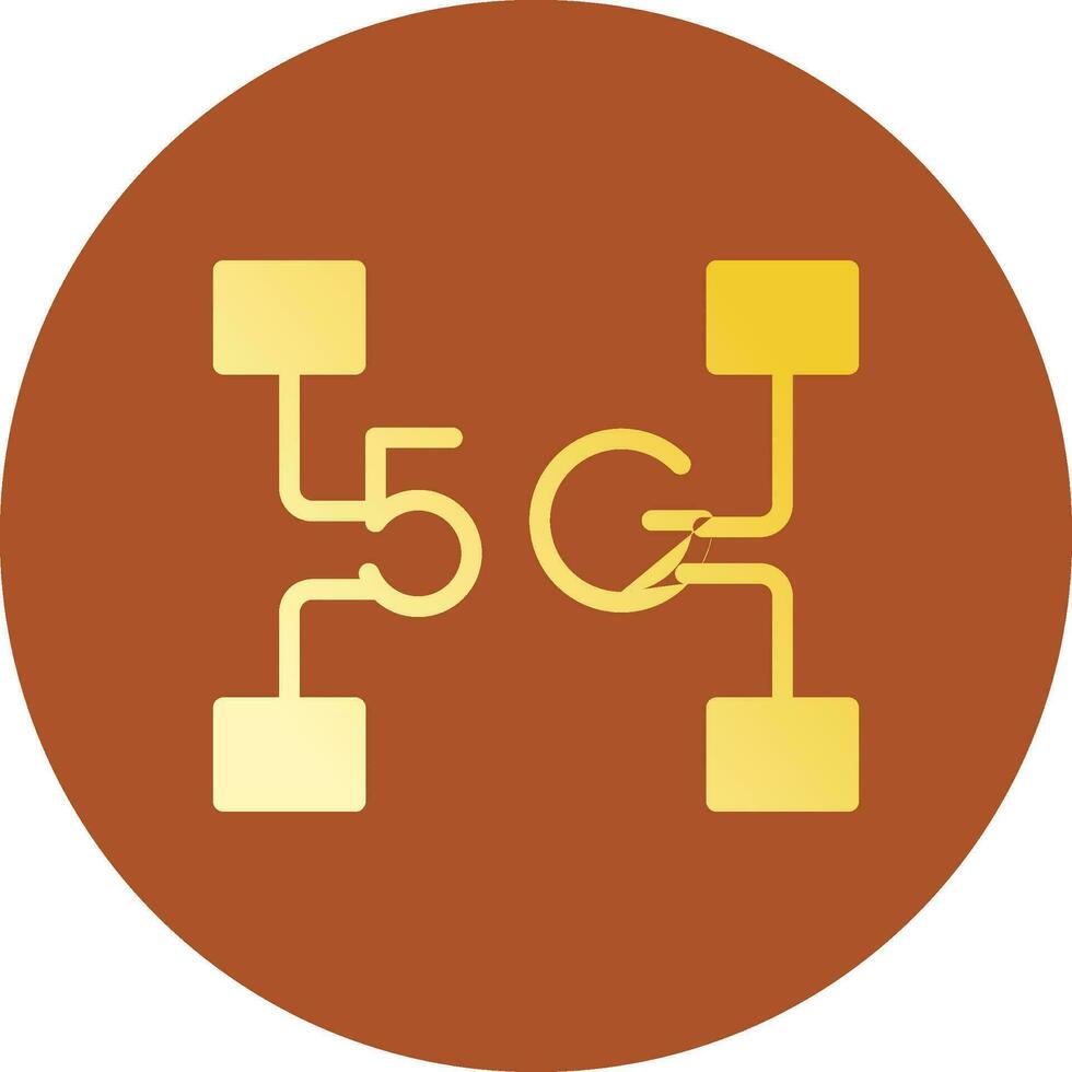 Network Creative Icon Design vector