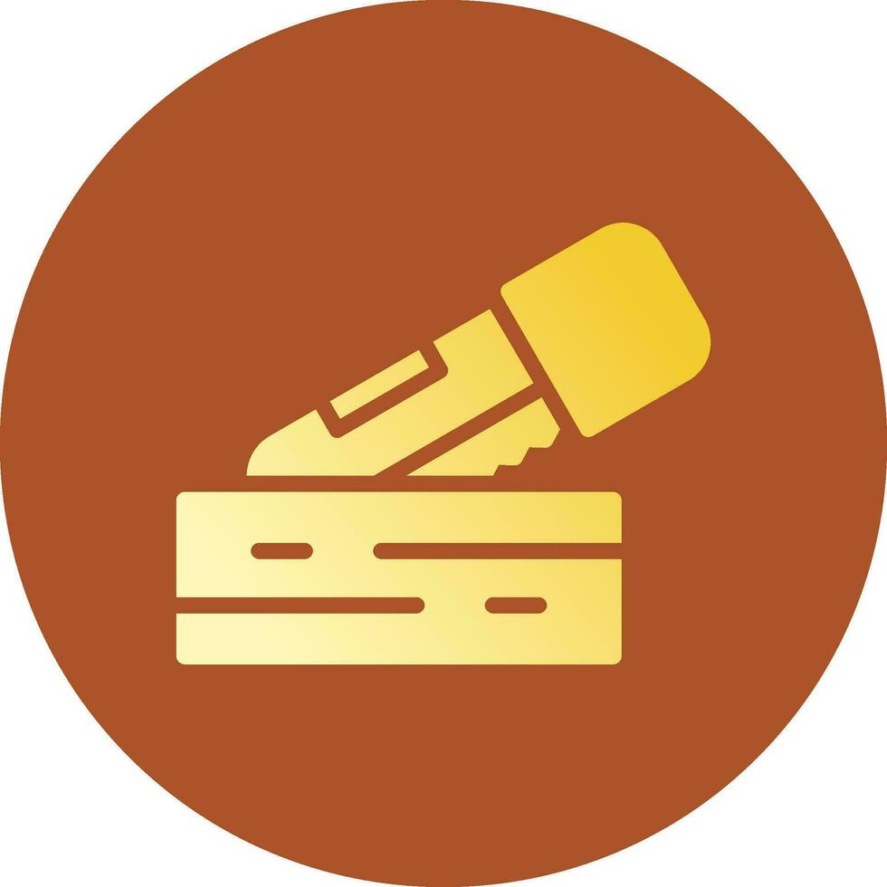 Woodworking Creative Icon Design vector