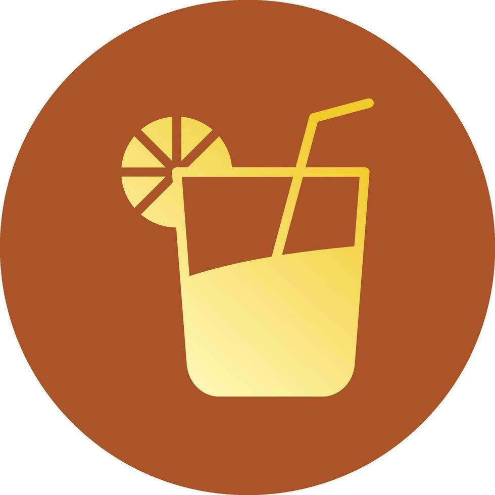 Cocktail Creative Icon Design vector