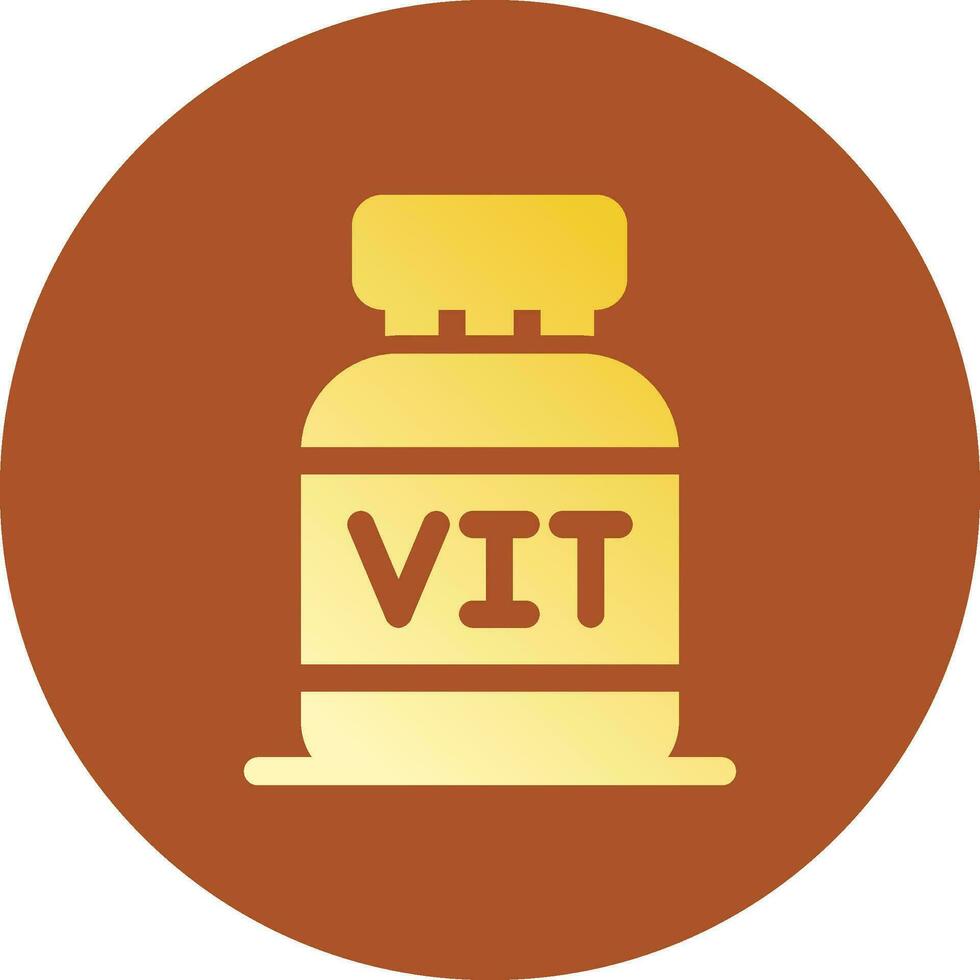 Vitamins Creative Icon Design vector