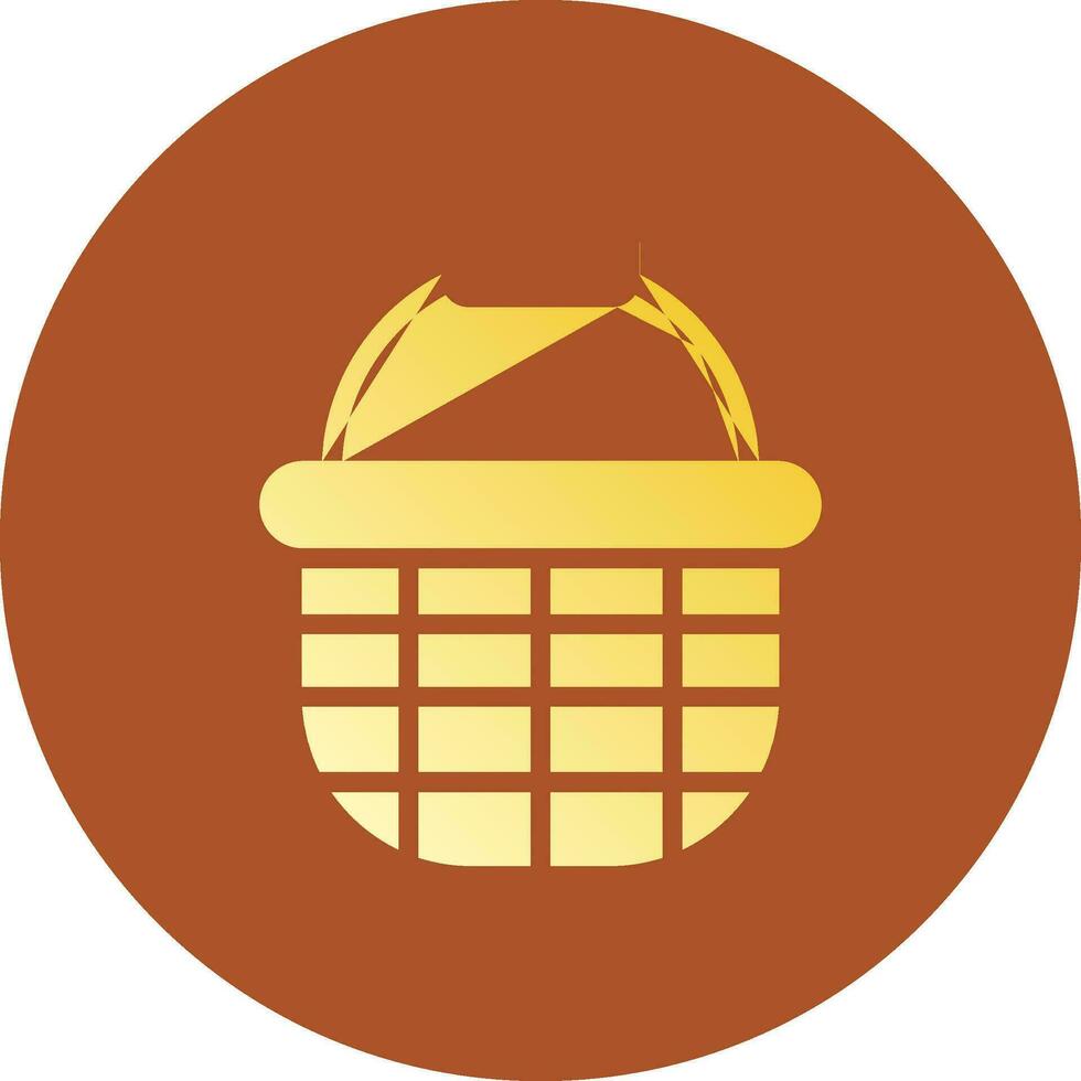 Basket Creative Icon Design vector