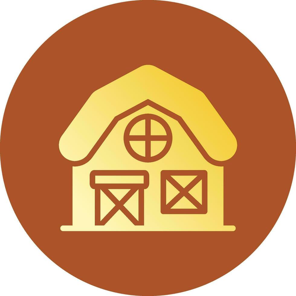 Barn Creative Icon Design vector