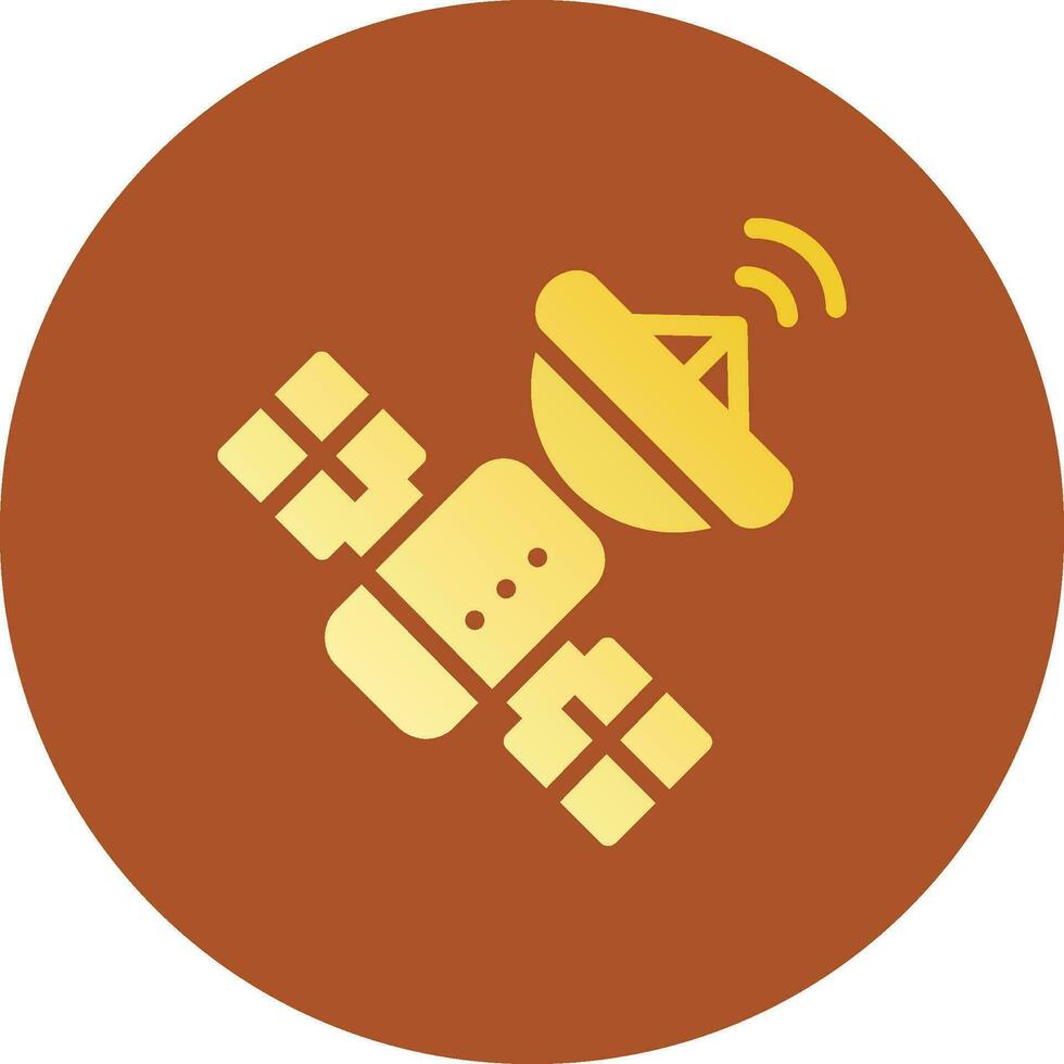 Satellite Creative Icon Design vector