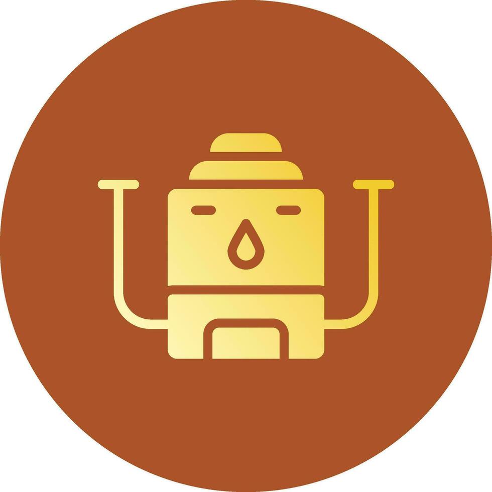 Water Boiler Creative Icon Design vector