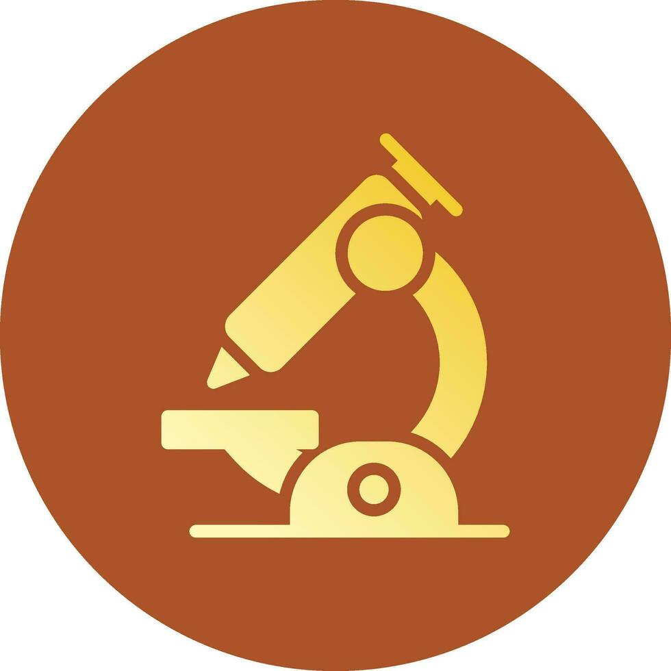 Microscope Creative Icon Design vector