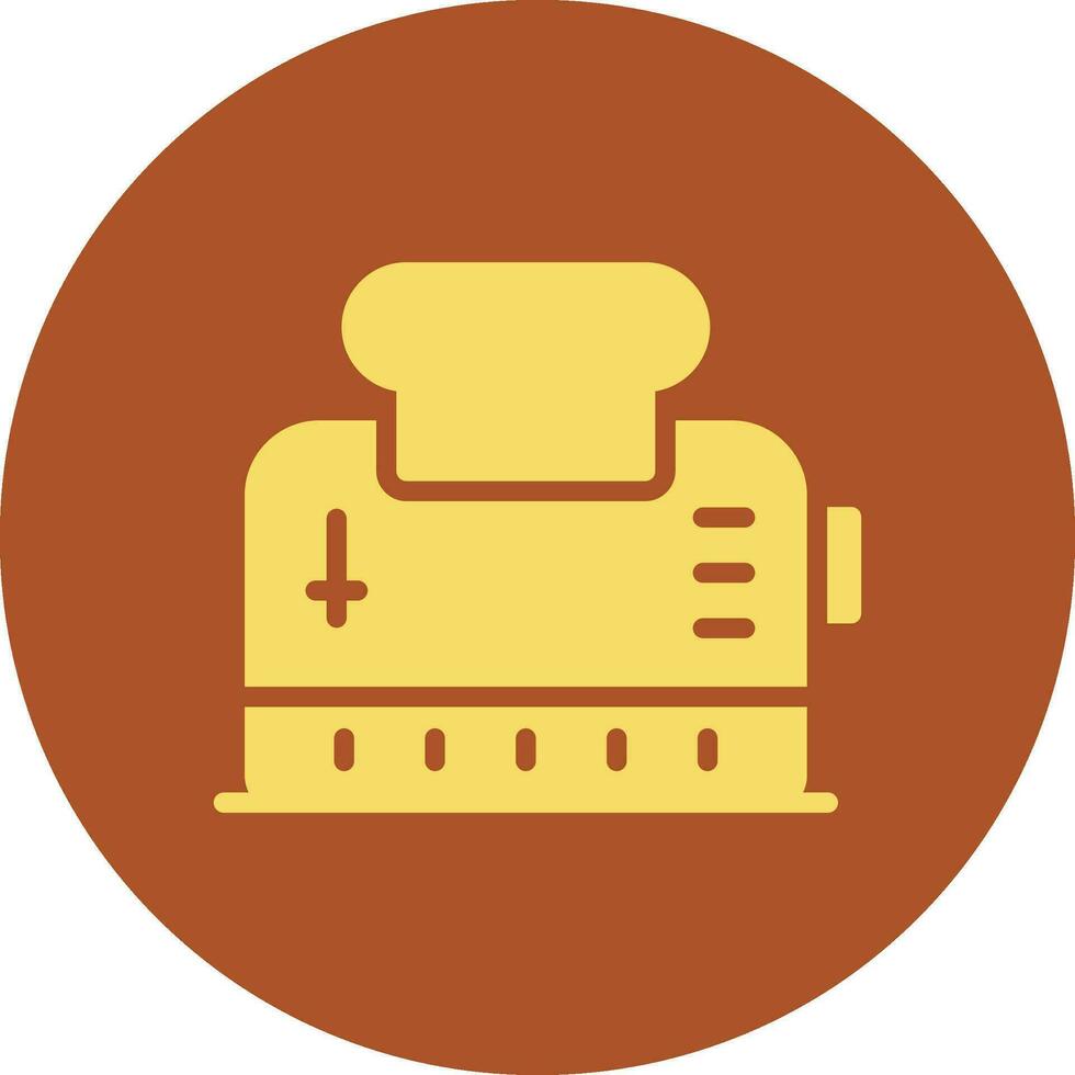 Toaster Creative Icon Design vector