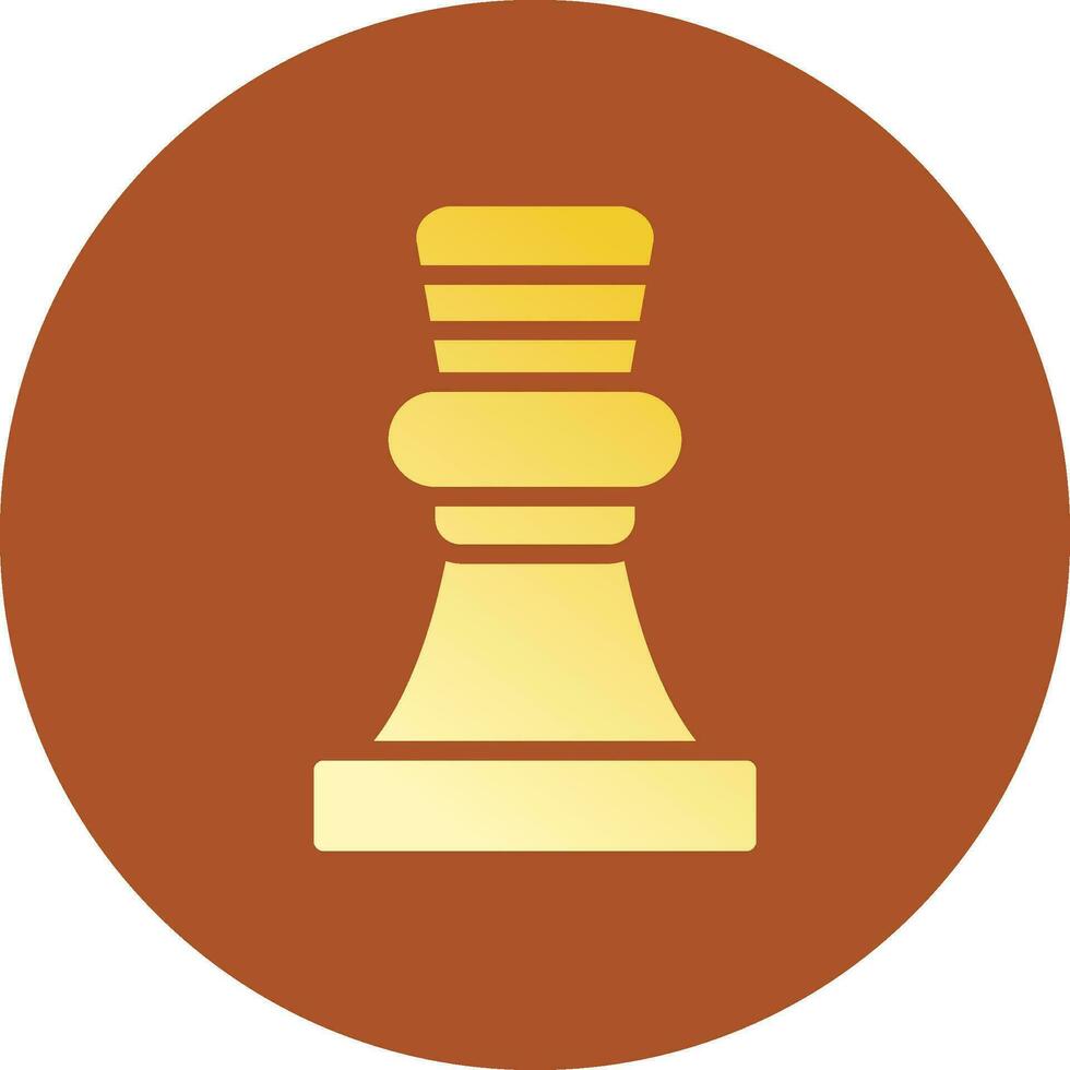 Chess Game Creative Icon Design vector