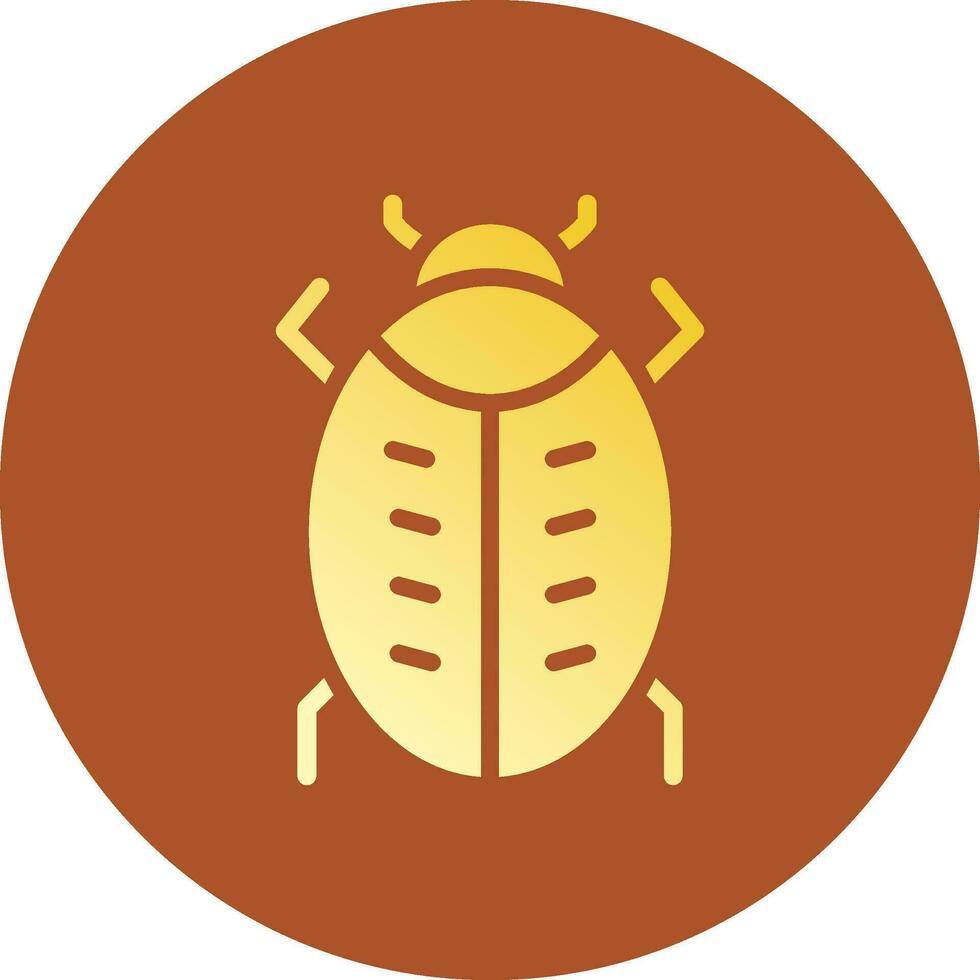 Bug Creative Icon Design vector