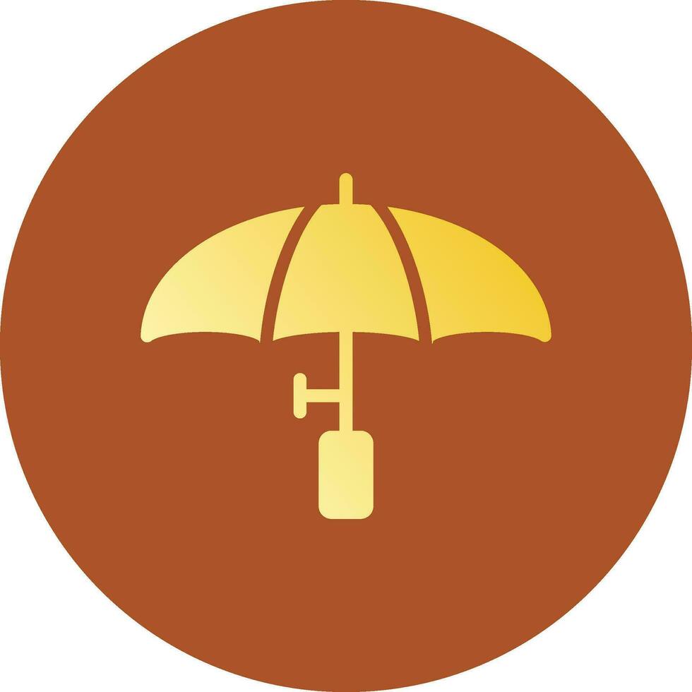 Umbrella Creative Icon Design vector