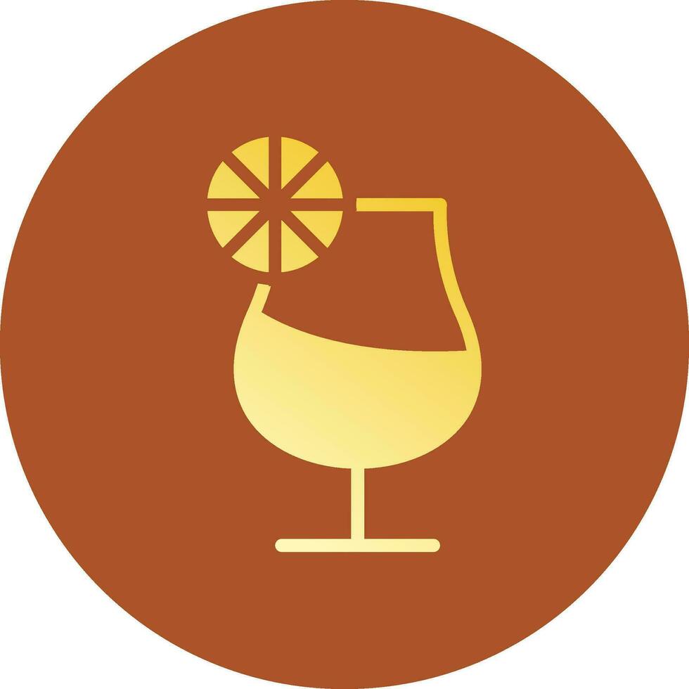 Martini Creative Icon Design vector