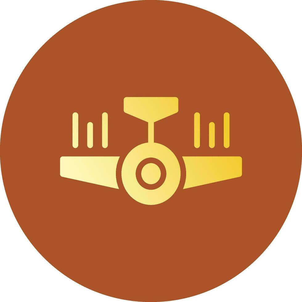 Airplane Creative Icon Design vector