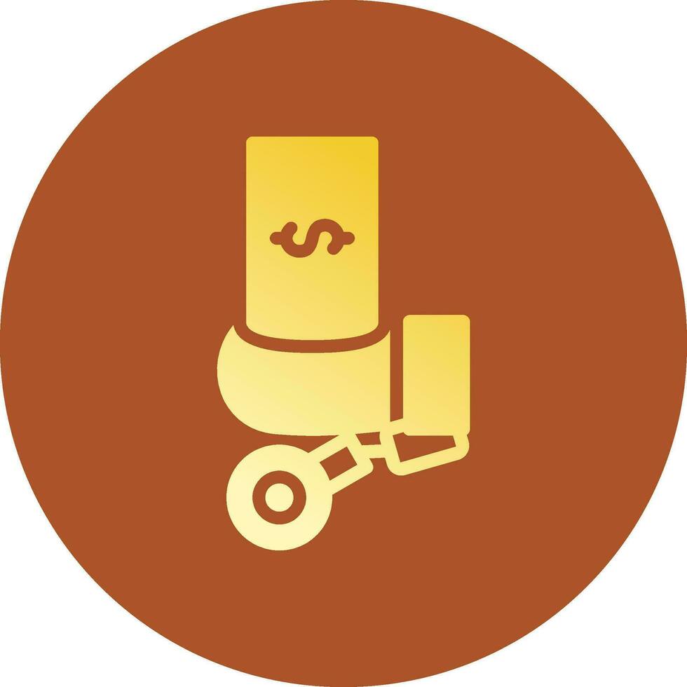 Corruption Creative Icon Design vector