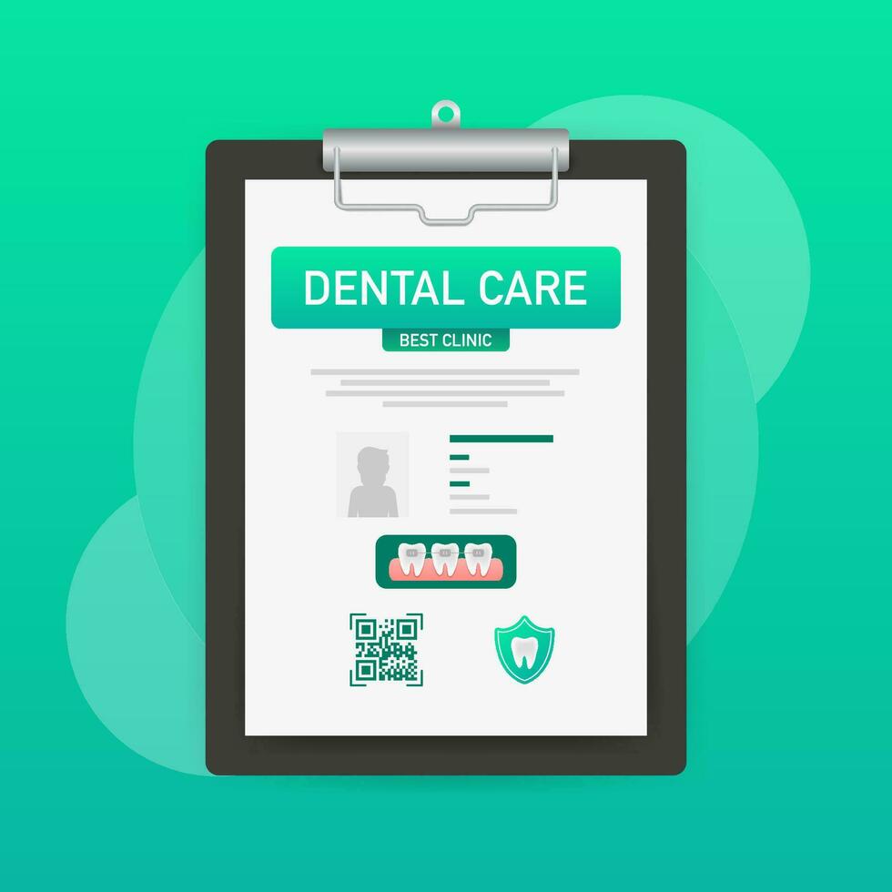 dental cuidado concepto. crédito tarjeta icono. vector diseño. médico seguro tarjeta icono