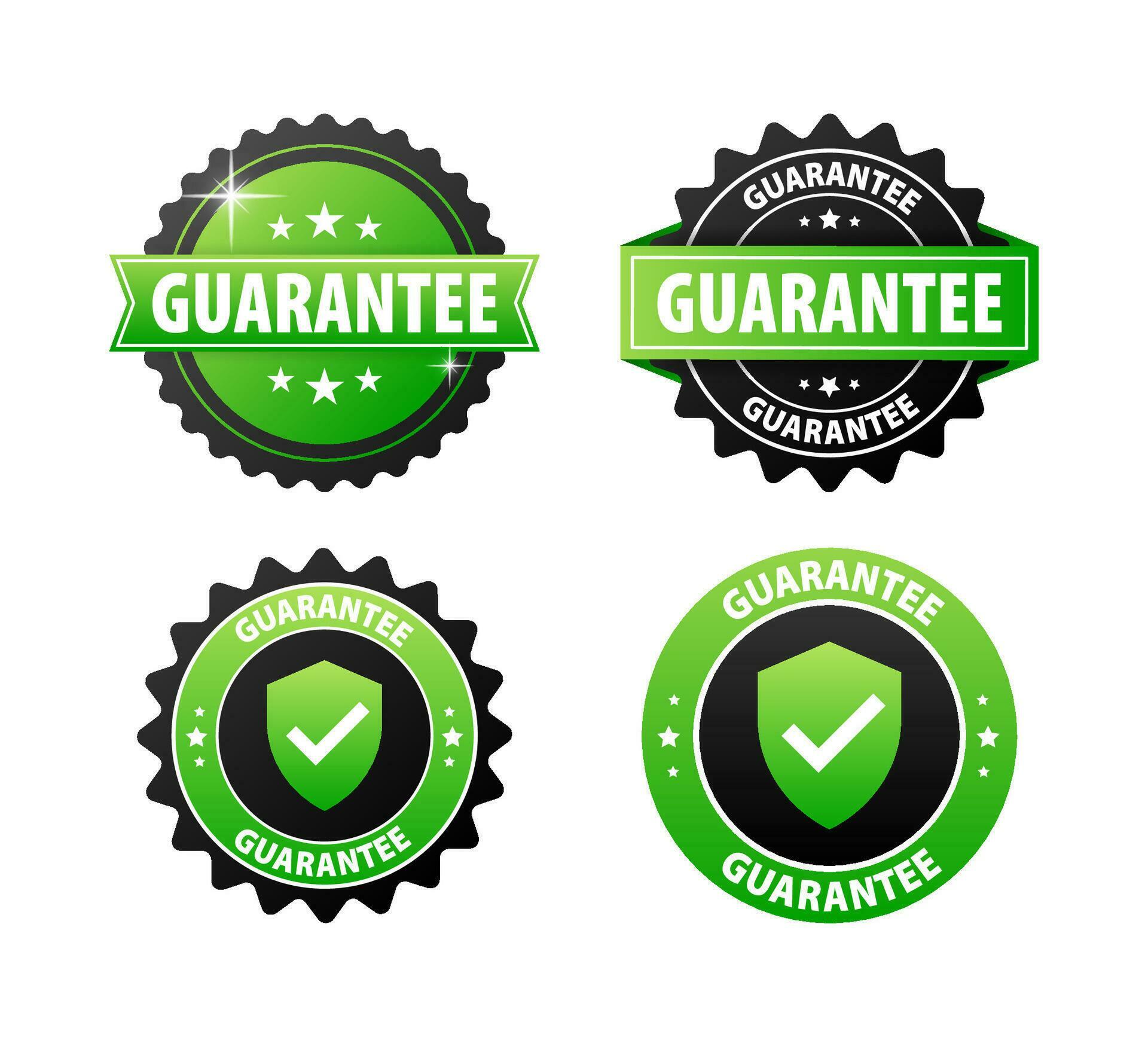 Guarantee sign. Quality assurance, Reliability and confidence in every ...