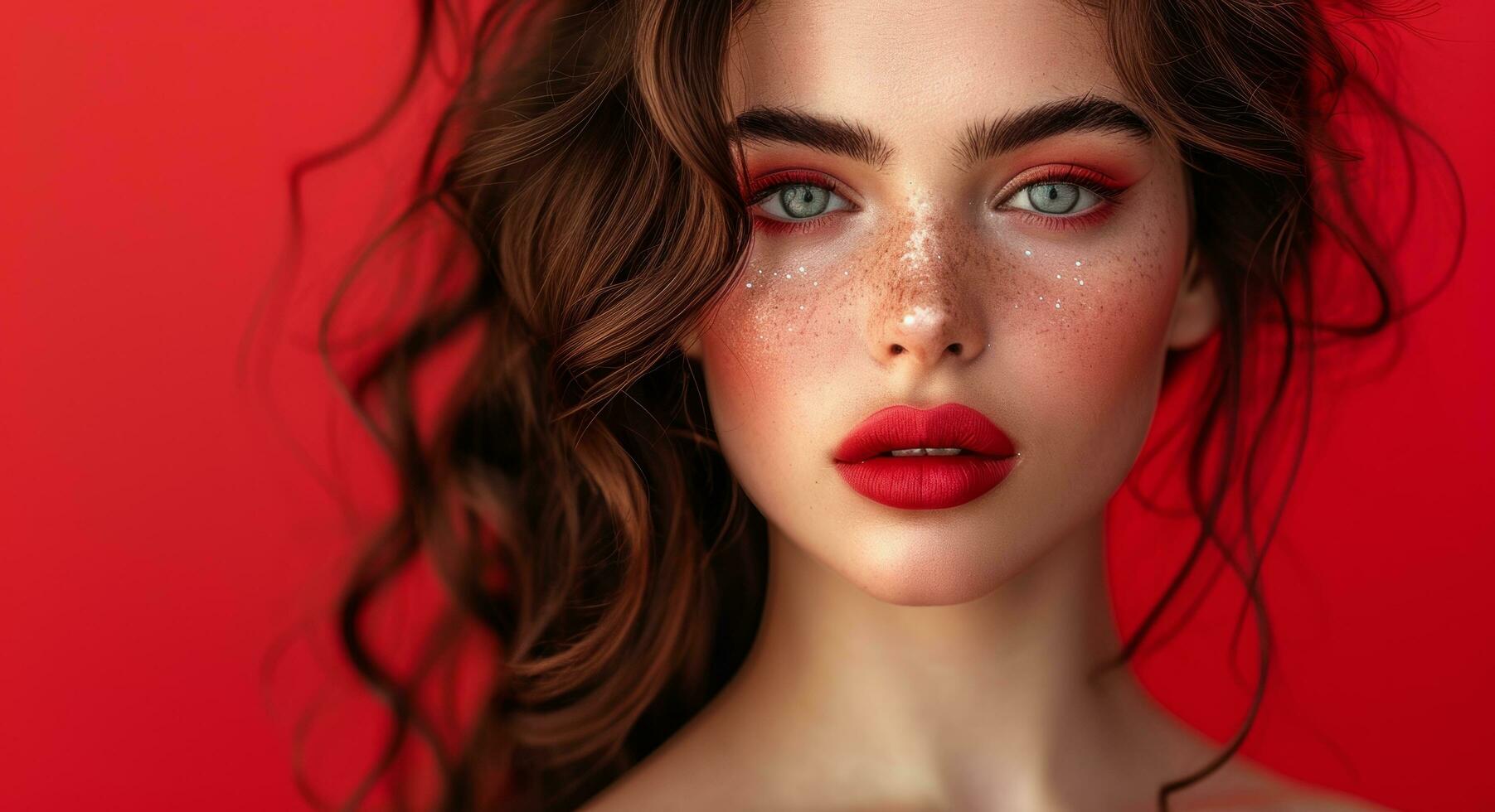 AI generated best makeup tools for females photo