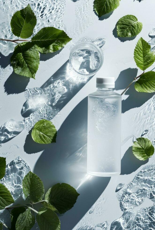 AI generated natural hydration deodorant photo