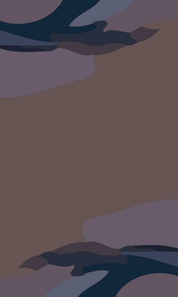 Aesthetic brown abstract background with copy space area. Suitable for poster and banner vector