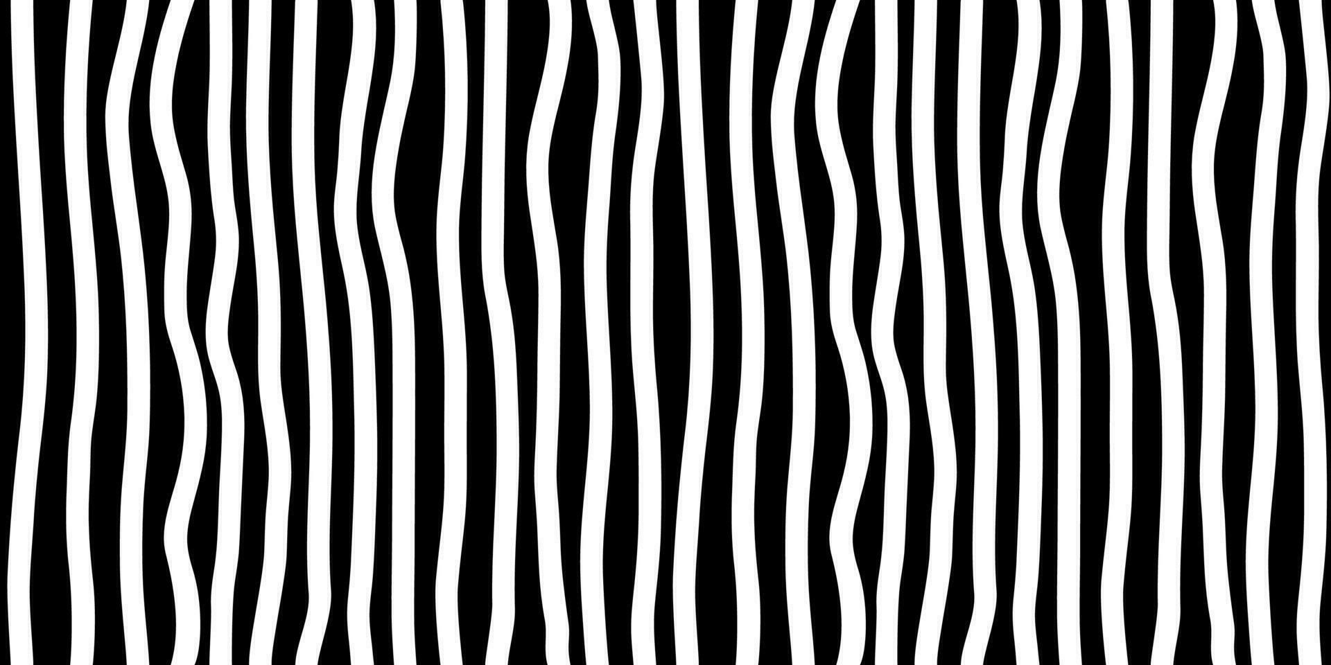 Black and white striped seamless pattern hand drawn in doodle style. Great for textiles, fashion, home decor, clothing, stationery, crockery and more. vector