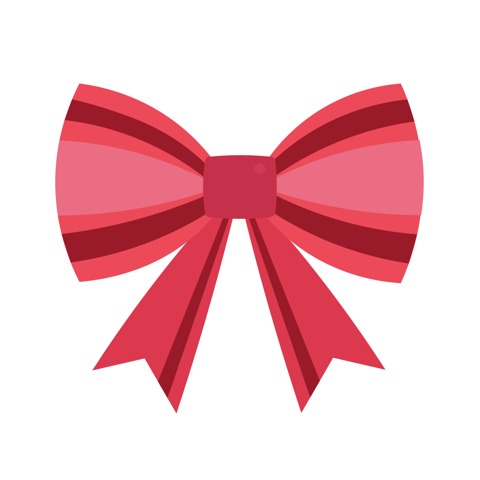 decorative pink bow 37039878 Vector Art at Vecteezy