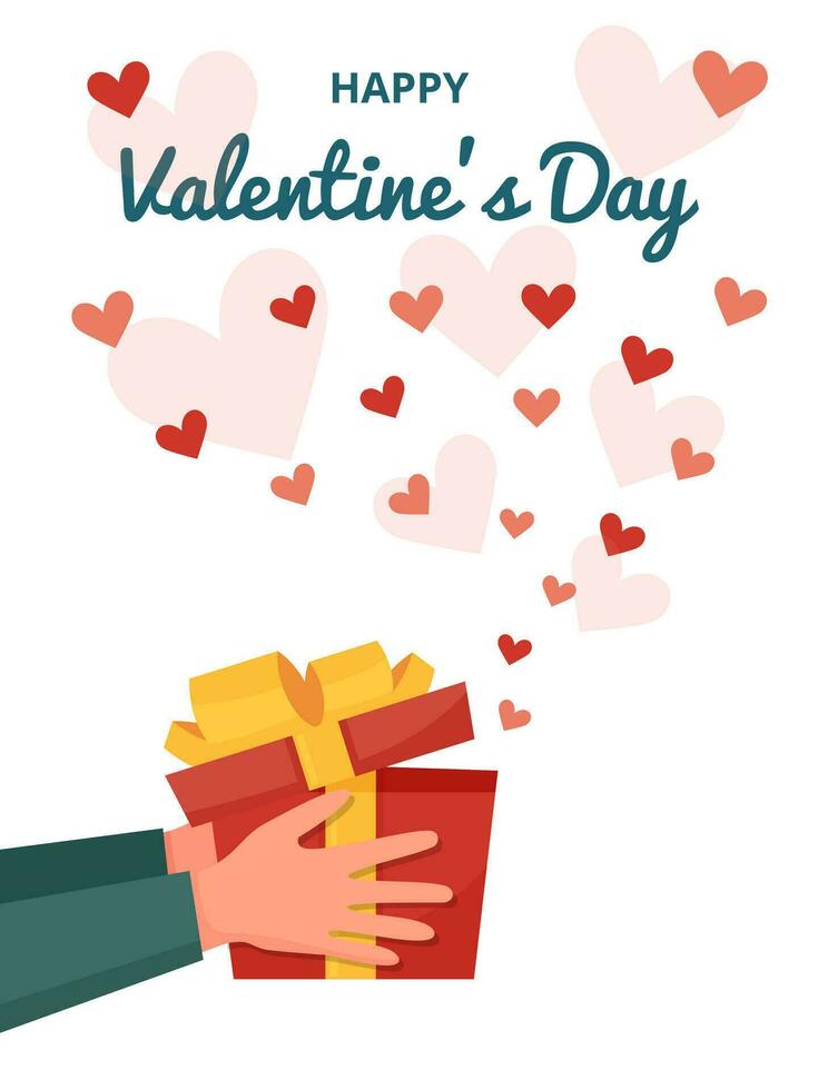 Valentines day background vector