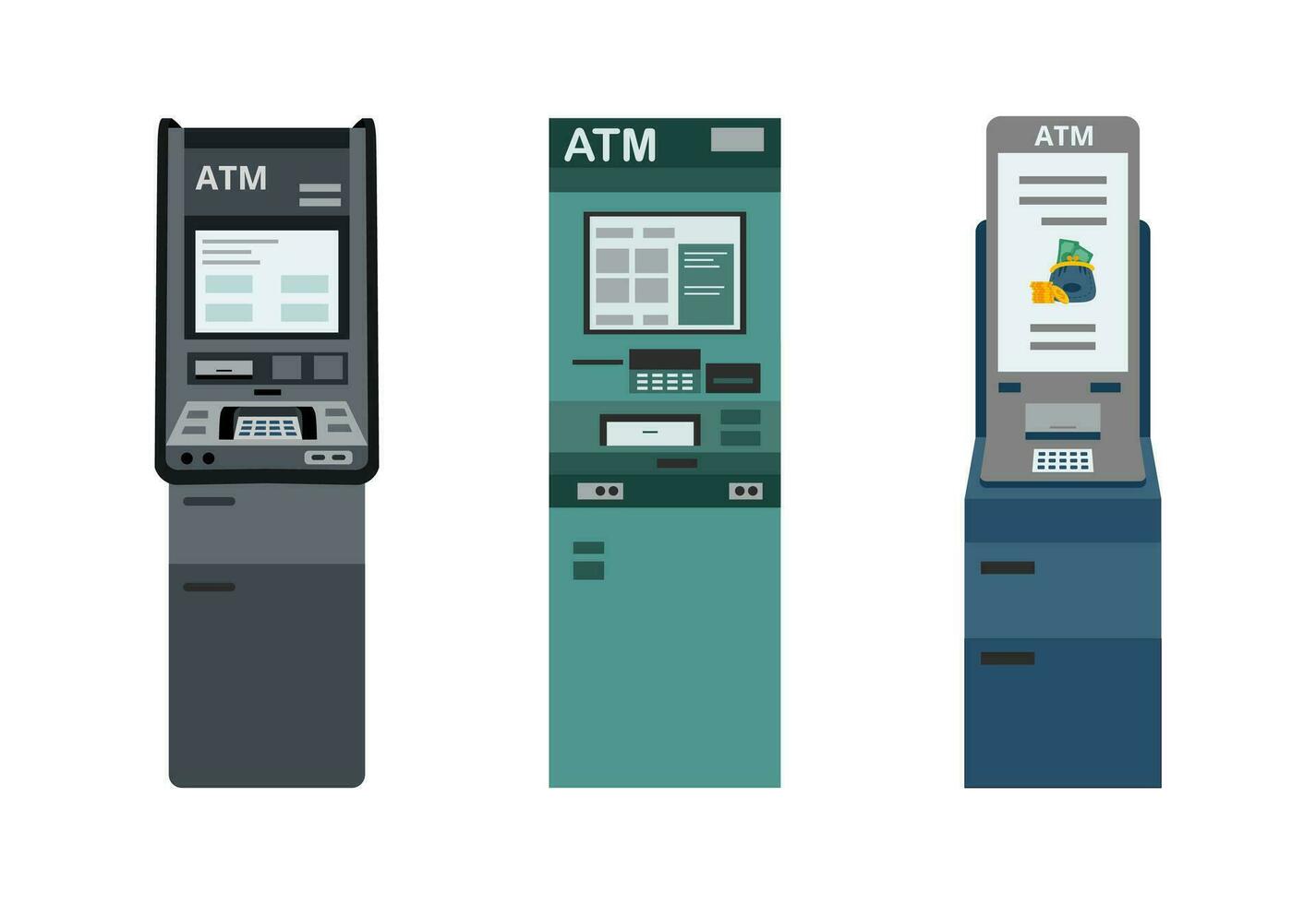 ATM machine set vector