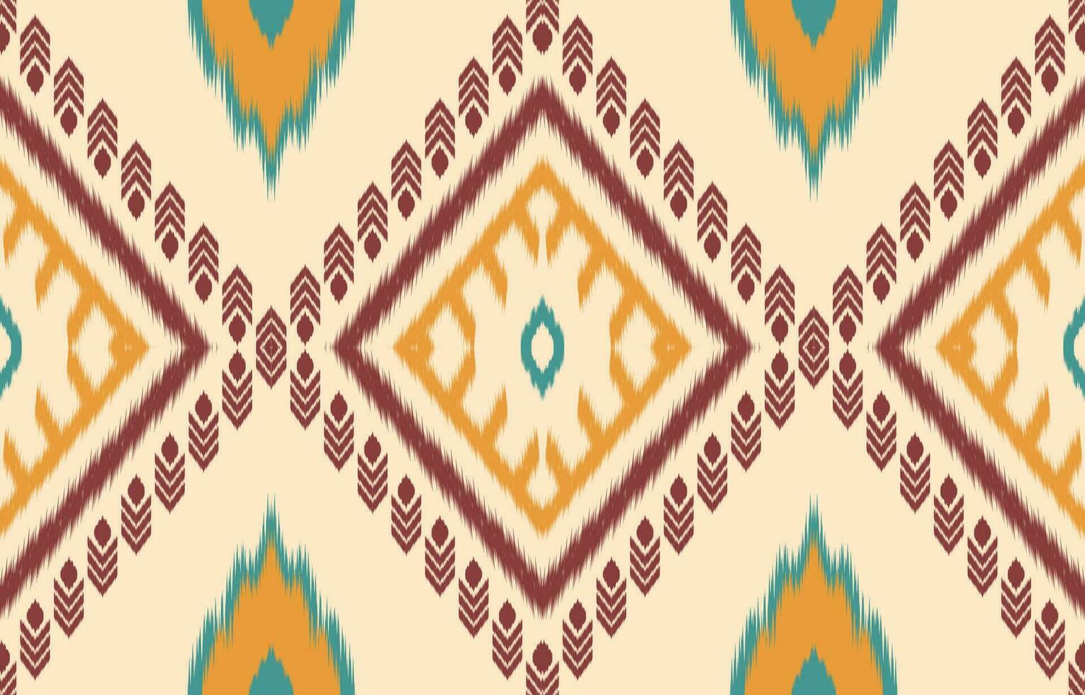 étnico resumen ikat Arte. azteca ornamento impresión. geométrico étnico modelo sin costura color oriental. diseño para antecedentes ,cortina, alfombra, fondo de pantalla, ropa, envase, batik, vector ilustración.