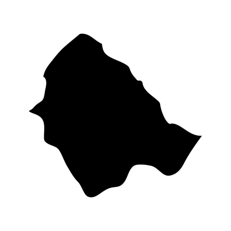 kuna Delaware wargandí región mapa, administrativo división de Panamá. vector ilustración.