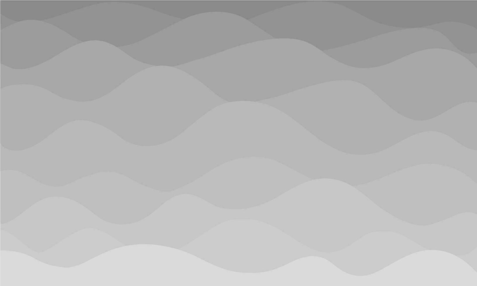 Black and white Abstract Background With wave Gradient vector