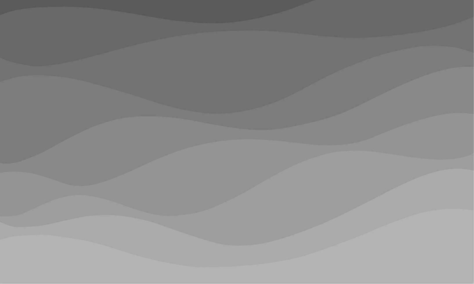 Black and white wave gradient background vector