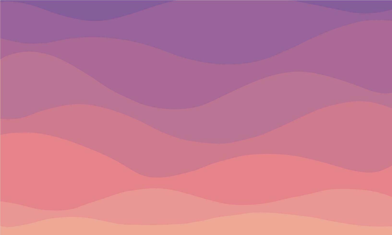 Abstract orange Background With Wave Vector Illustration