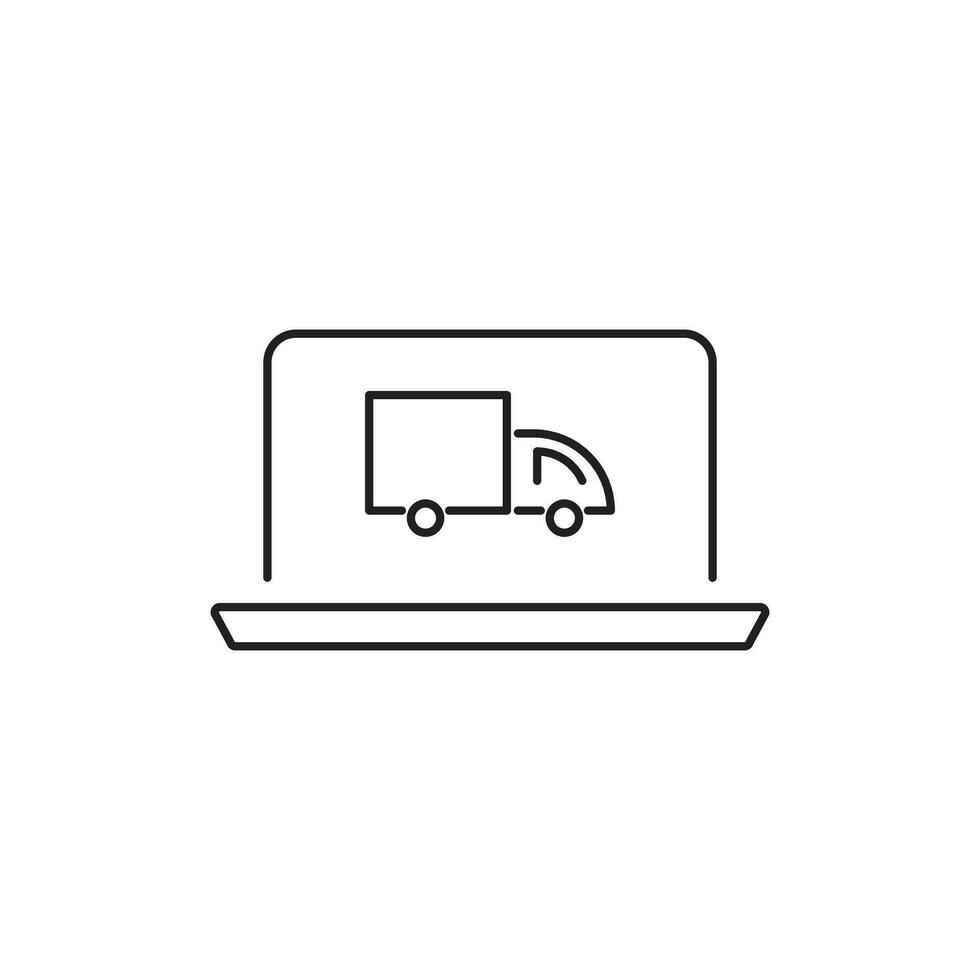 Streamlined e-commerce experience a distinctive set of minimal thin line web icons for online shopping and efficient delivery comprehensive outline icons collection in simple vector illustration