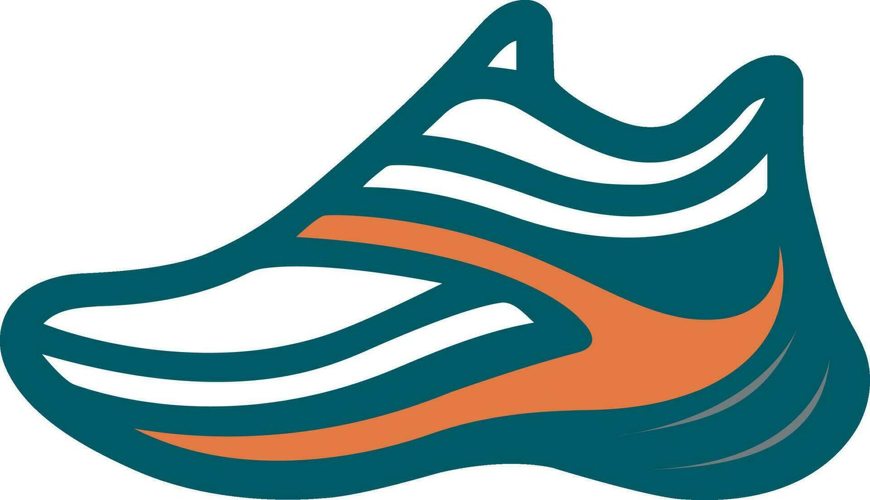 zapatilla de deporte zapato logo vector