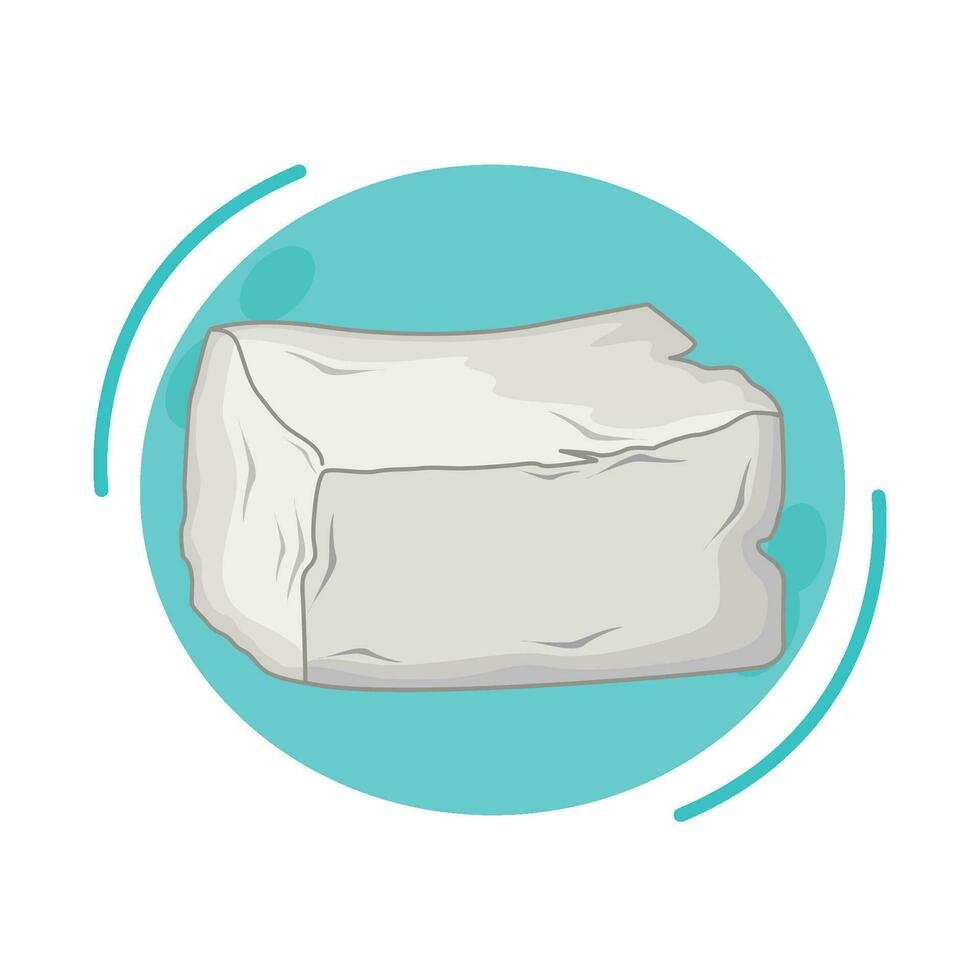 illustration of tofu vector