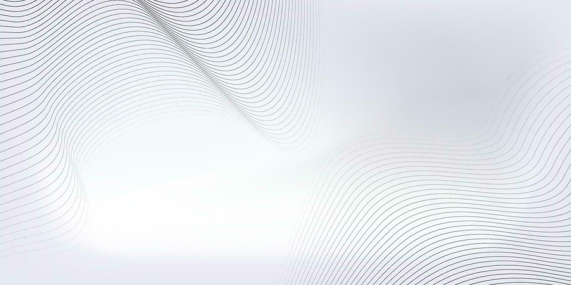 White Background. Vector curved twisted slanting, waved lines pattern. Brand new style for your business design