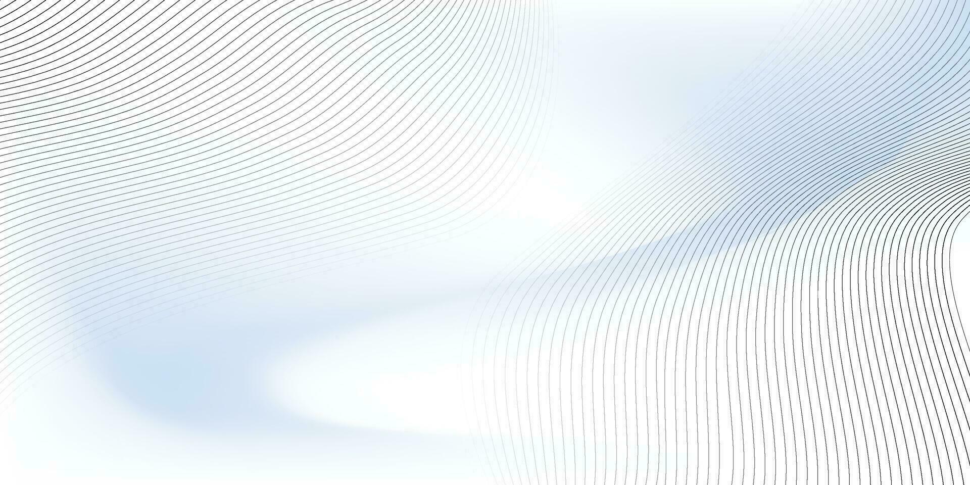 White Background. Vector curved twisted slanting, waved lines pattern. Brand new style for your business design