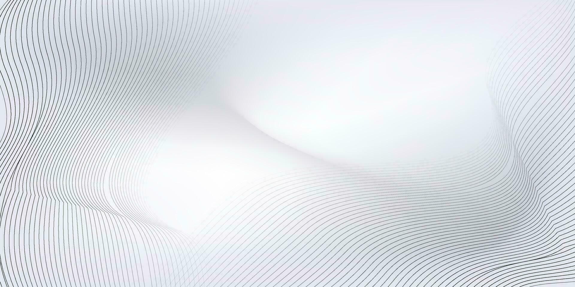 White Background. Vector curved twisted slanting, waved lines pattern. Brand new style for your business design