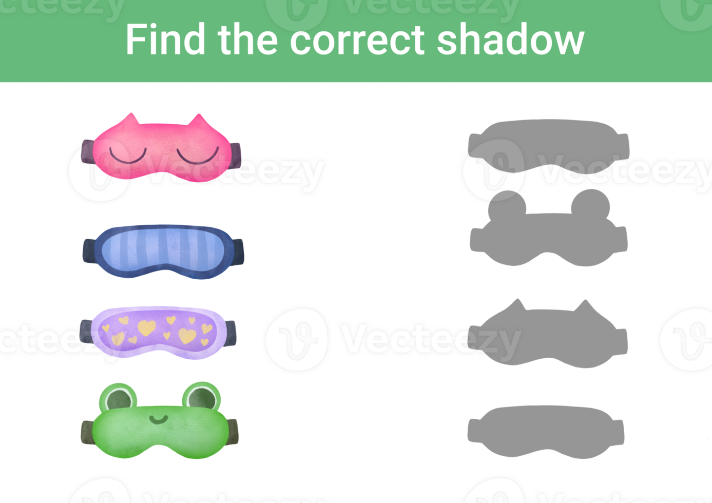 vind correct schaduw van maskers. leerzaam spel naar vind 2 dezelfde voorwerpen. Kiezen correct antwoorden. afdrukbare werkblad, aan het leren studie bladzijde kinderkamer kinderachtig werkzaamheid voor kinderen s boeken en tijdschriften png