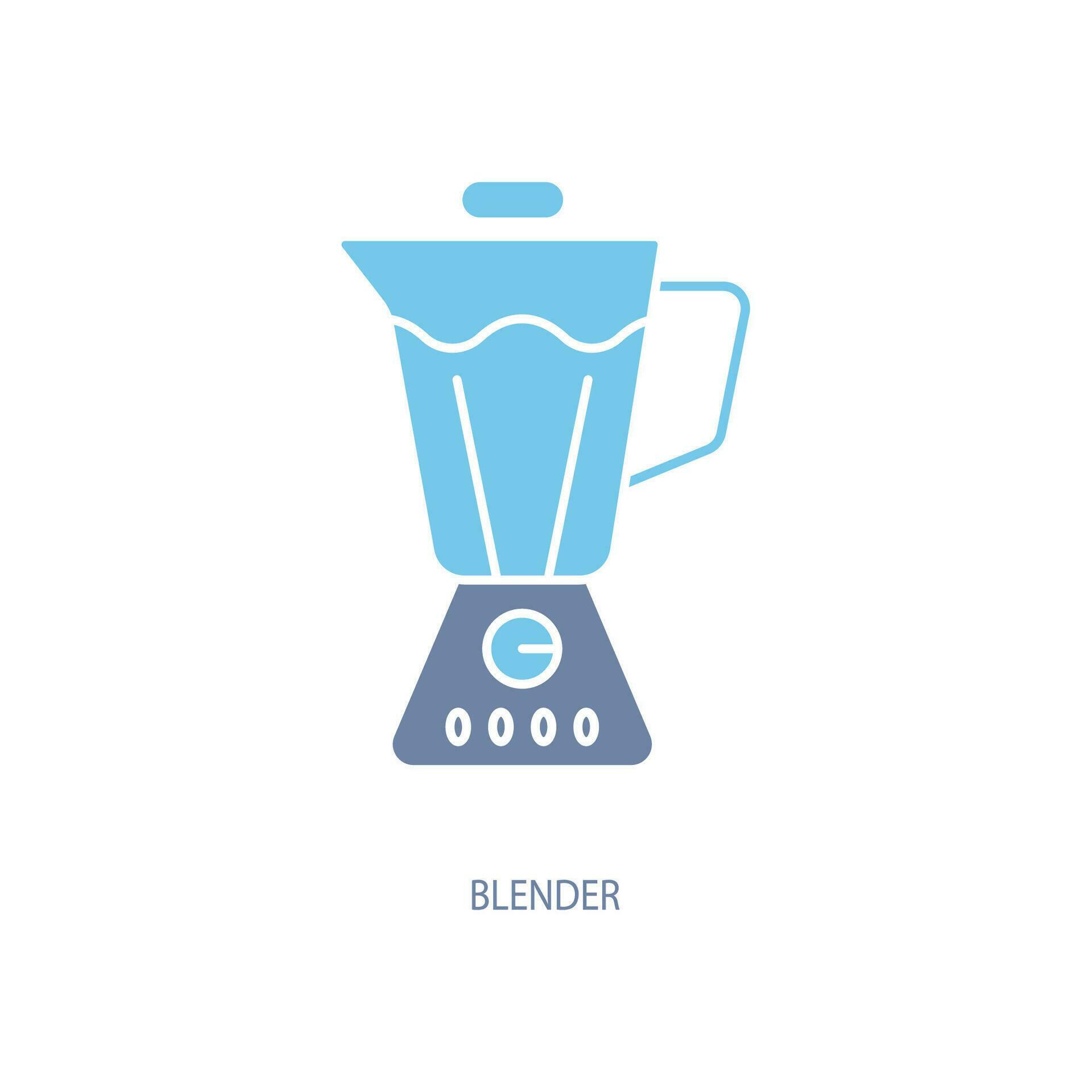 blender concept line icon. Simple element illustration. blender concept