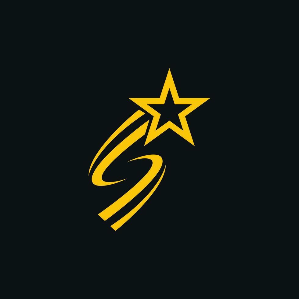 letter S logo vector editable
